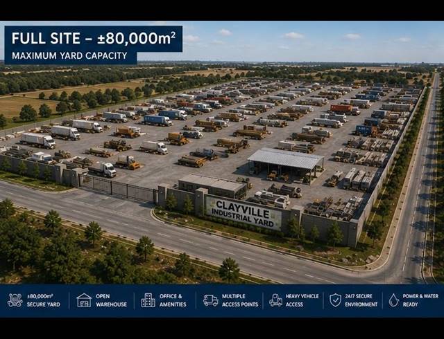 1,000M² WAREHOUSE TO LET IN CLAYVILLE